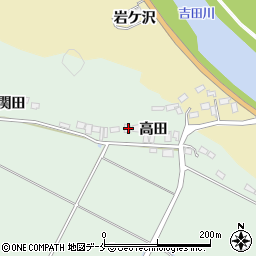 宮城県東松島市浅井高田80周辺の地図