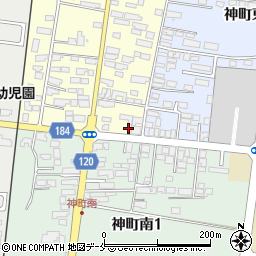 株式会社東根交通　神町営業所周辺の地図