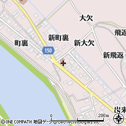 宮城県東松島市小野町裏58周辺の地図