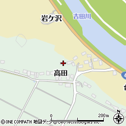 宮城県東松島市浅井高田91周辺の地図