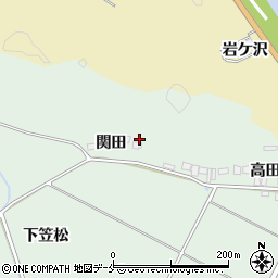 宮城県東松島市浅井（関田）周辺の地図