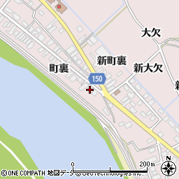 宮城県東松島市小野町裏124周辺の地図