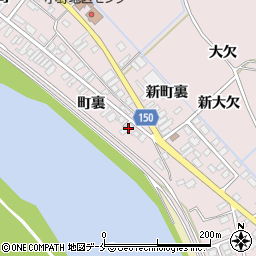 宮城県東松島市小野町裏122周辺の地図