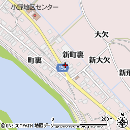宮城県東松島市小野町裏64周辺の地図