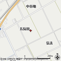 宮城県東松島市矢本（五反田）周辺の地図