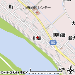 宮城県東松島市小野町裏118周辺の地図