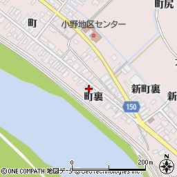 宮城県東松島市小野町裏116周辺の地図