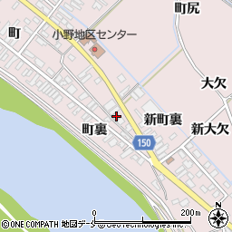 宮城県東松島市小野町裏76周辺の地図