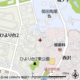 住宅型有料老人ホームオアシス富谷西沢周辺の地図