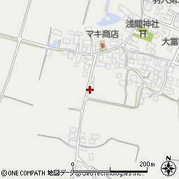 山形県東根市羽入145周辺の地図