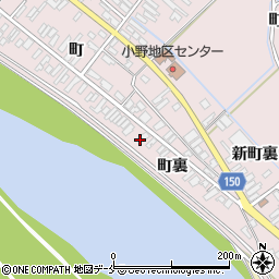 宮城県東松島市小野町裏112周辺の地図