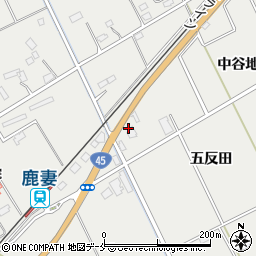 宮城県東松島市矢本中谷地9周辺の地図