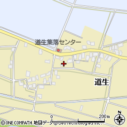 山形県寒河江市道生114周辺の地図