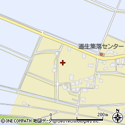 山形県寒河江市道生108-1周辺の地図