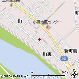 宮城県東松島市小野町裏93周辺の地図