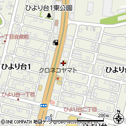 宮城県富谷市ひより台周辺の地図
