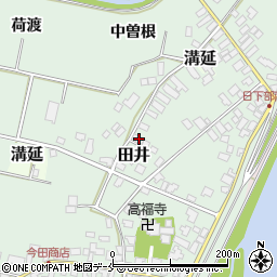 山形県西村山郡河北町田井中曽根186周辺の地図