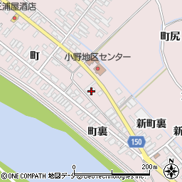 宮城県東松島市小野町裏92周辺の地図
