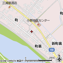 宮城県東松島市小野町裏98周辺の地図