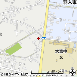 山形県東根市羽入2164-289周辺の地図