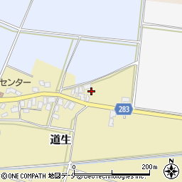 山形県寒河江市道生150周辺の地図