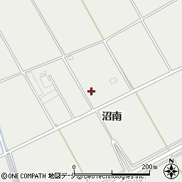 宮城県東松島市矢本沼南周辺の地図