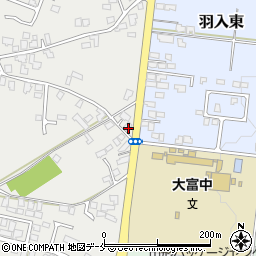 山形県東根市羽入2164-606周辺の地図