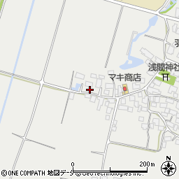 山形県東根市羽入793-3周辺の地図