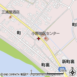宮城県東松島市小野町裏101周辺の地図