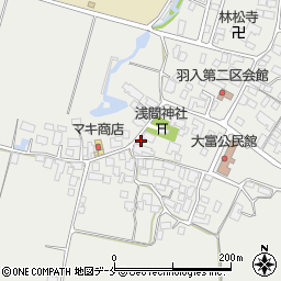 山形県東根市羽入735周辺の地図