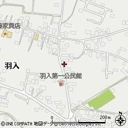 山形県東根市羽入1851周辺の地図