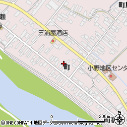 宮城県東松島市小野町周辺の地図