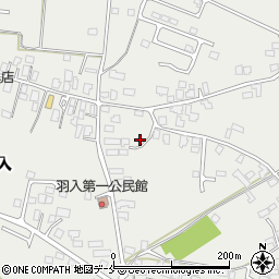 山形県東根市羽入1844周辺の地図