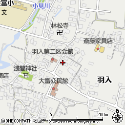 山形県東根市羽入713周辺の地図