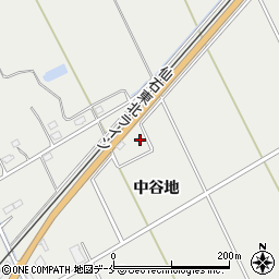 宮城県東松島市矢本中谷地周辺の地図