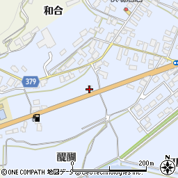 山形県寒河江市日和田415周辺の地図