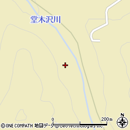 堂木沢川周辺の地図