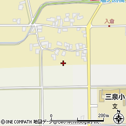 山形県寒河江市入倉周辺の地図