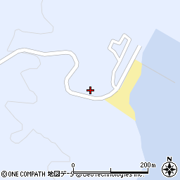 宮城県女川町（牡鹿郡）塚浜（竹ノ尻）周辺の地図