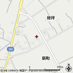 宮城県東松島市矢本蛭坪173周辺の地図