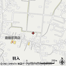 山形県東根市羽入1987周辺の地図