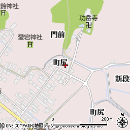 宮城県東松島市小野町尻周辺の地図