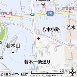 山形県東根市若木一条通り16周辺の地図