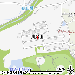 宮城県富谷市一ノ関川又山周辺の地図