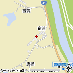 宮城県東松島市川下唐桶39周辺の地図