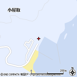 宮城県牡鹿郡女川町塚浜小屋取36周辺の地図