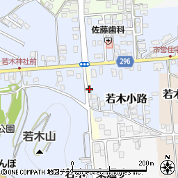 山形県東根市若木一条通り8周辺の地図