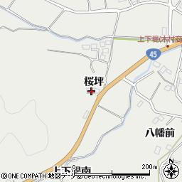 宮城県東松島市上下堤桜坪54周辺の地図