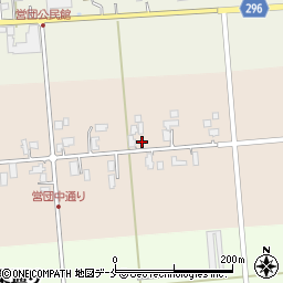 山形県東根市神町営団中通り周辺の地図