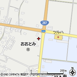 ファミリーマート山形空港前店周辺の地図
